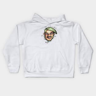 Smrt face clay Kids Hoodie